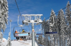 Funicular Ski resort Lipno